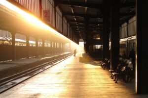 Sabahın erken saatlerinde Ankara tren garı